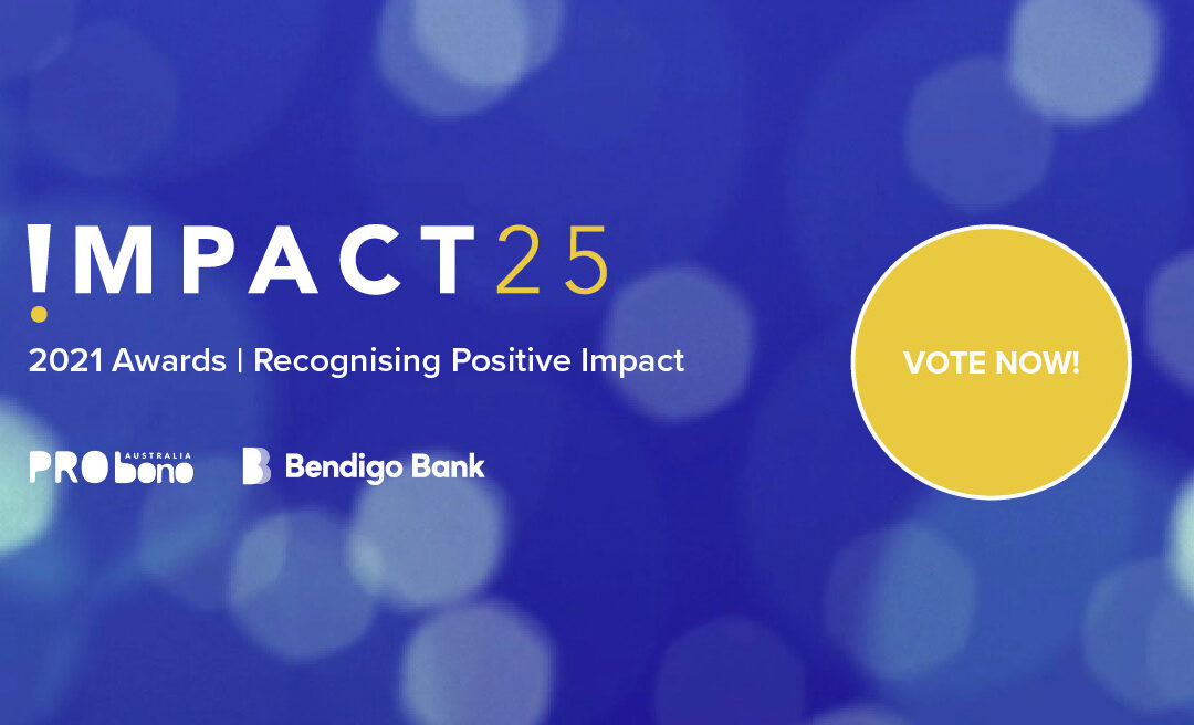 Pro Bono Australia’s 2021 Impact 25 Awards