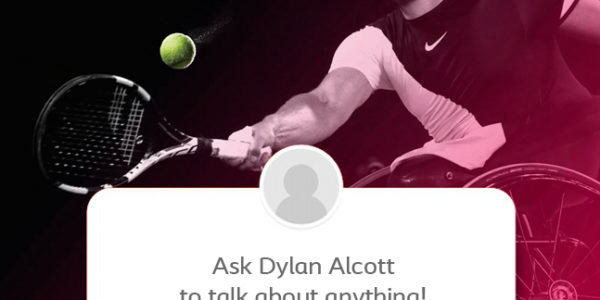 Submit a topic for Dylan Alcott in the next Coloplast webinar