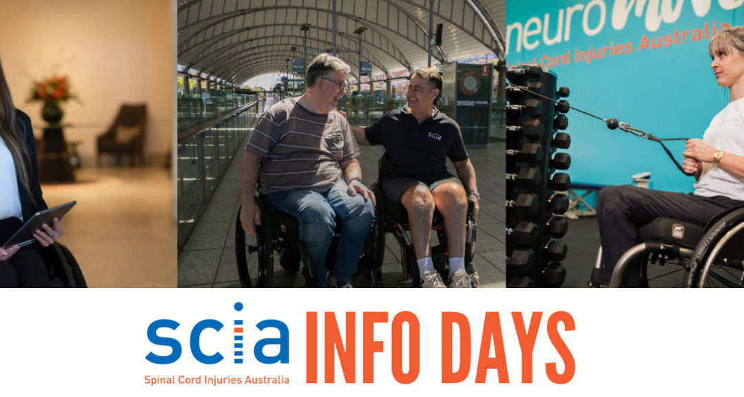 Meet SCIA in Melbourne and Traralgon!
