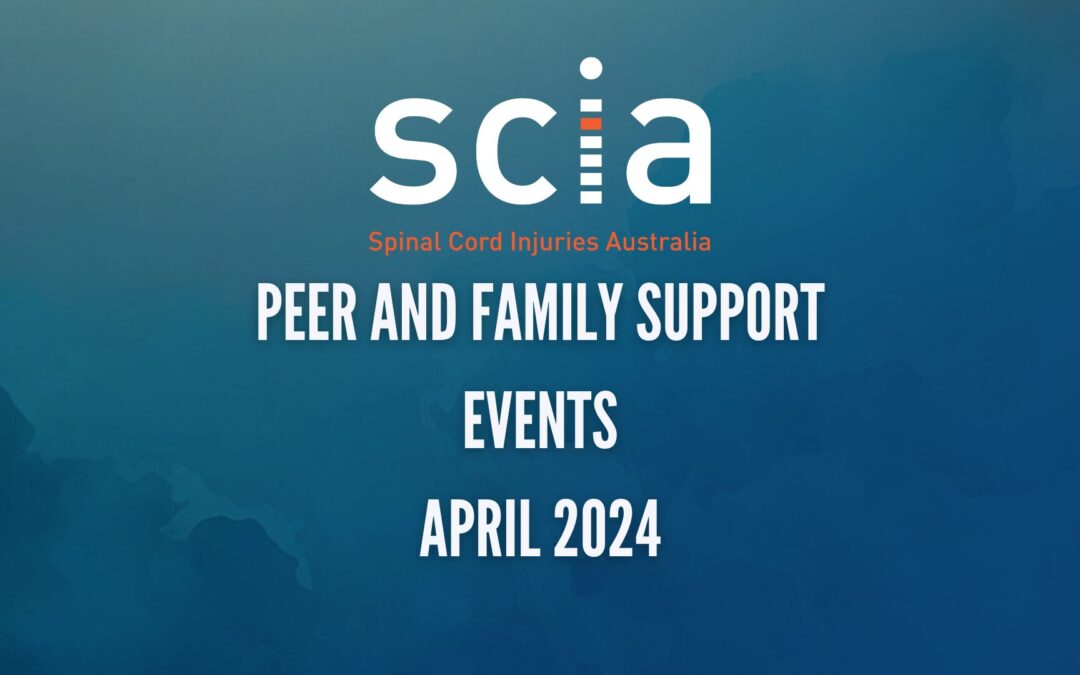 Peer and Family Support Events – April 2024