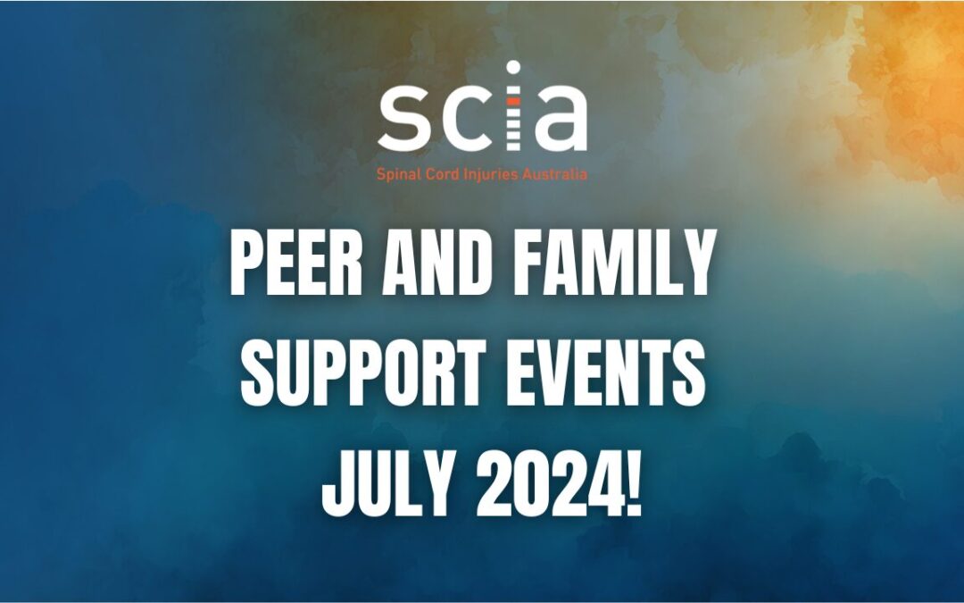 Join our Peer and Family Support events this July!