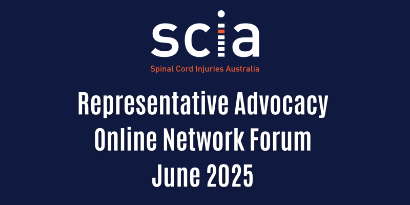 Representative Advocacy Online Network Forum June 2025